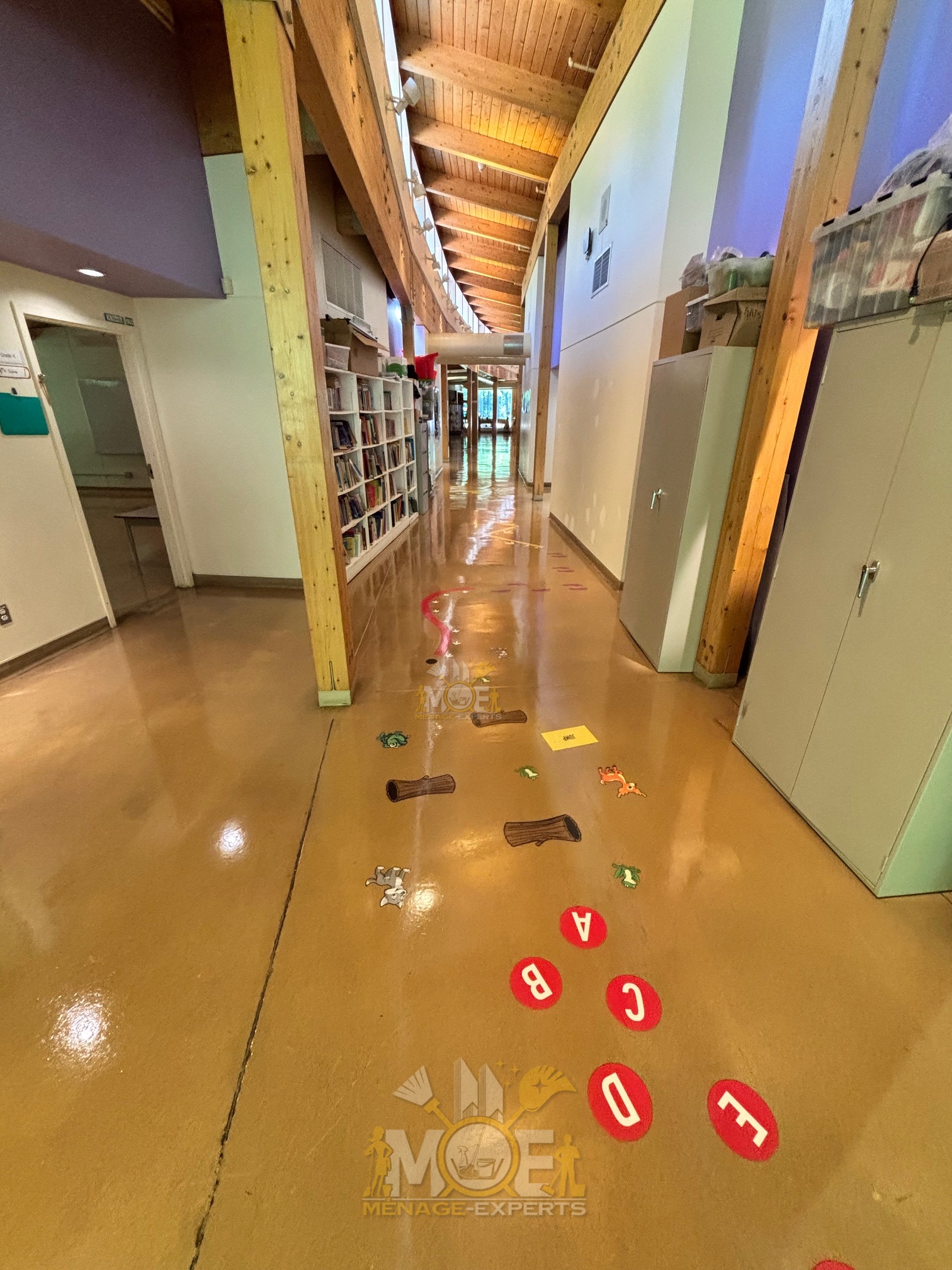 Service d'entretien ménager commercial