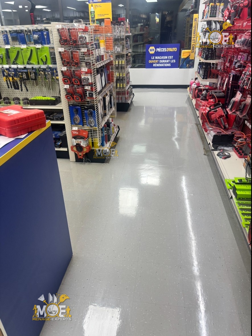 Nettoyage commercial