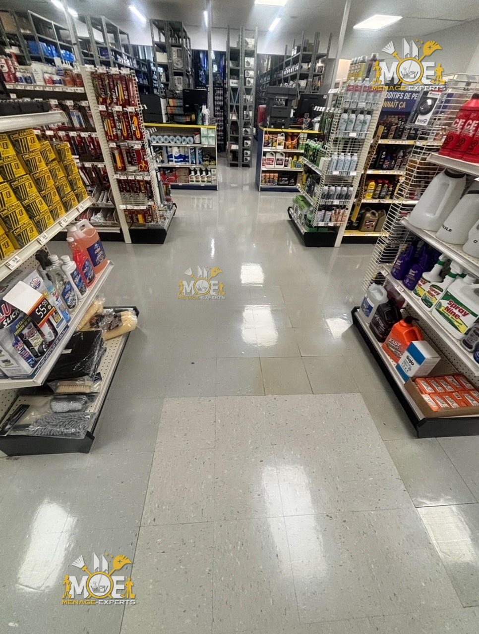 stripping scrubbing waxing and polishing