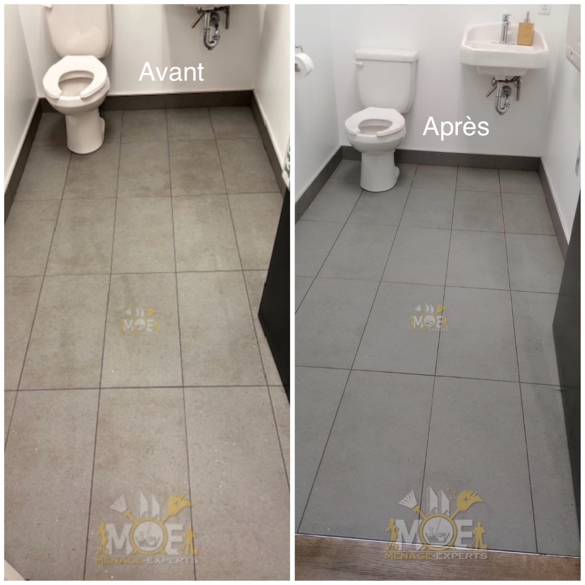 Récurage de plancher