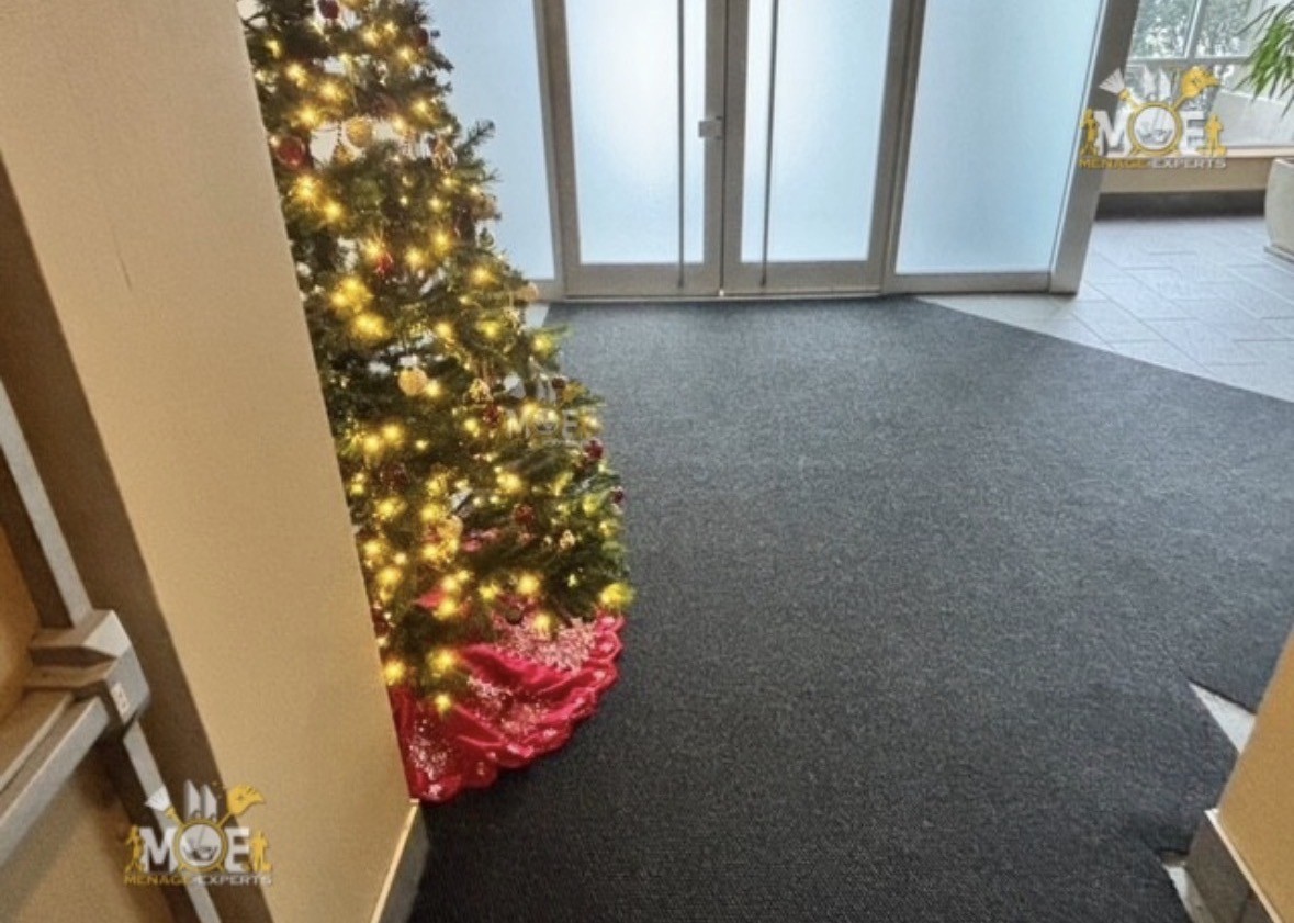 Nettoyage de tapis commercial