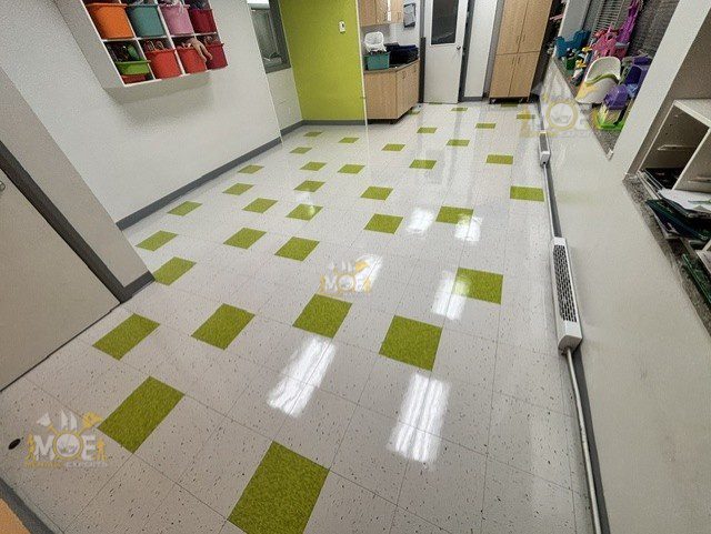 Cleaning of daycare