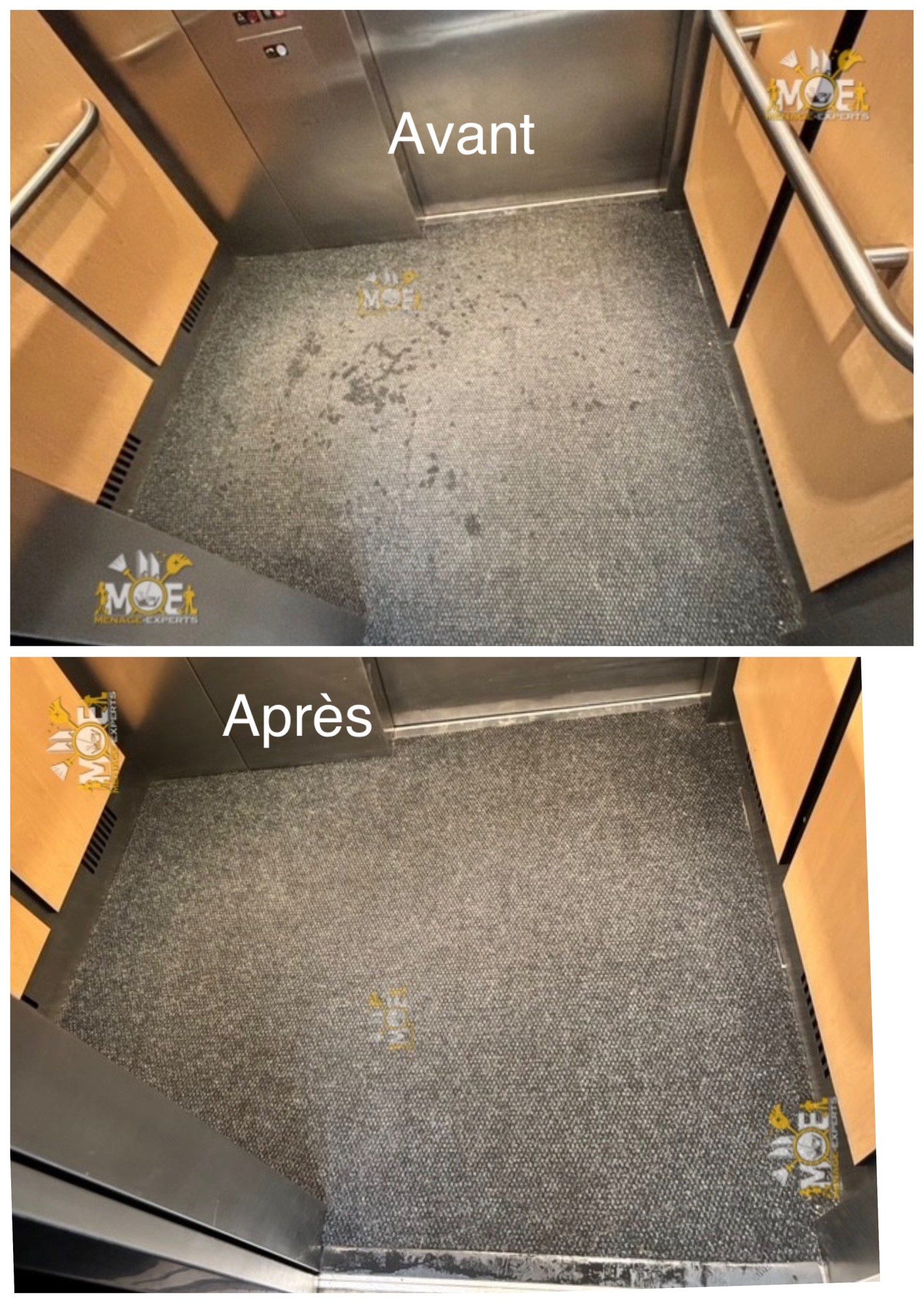 Nettoyage de tapis commercial