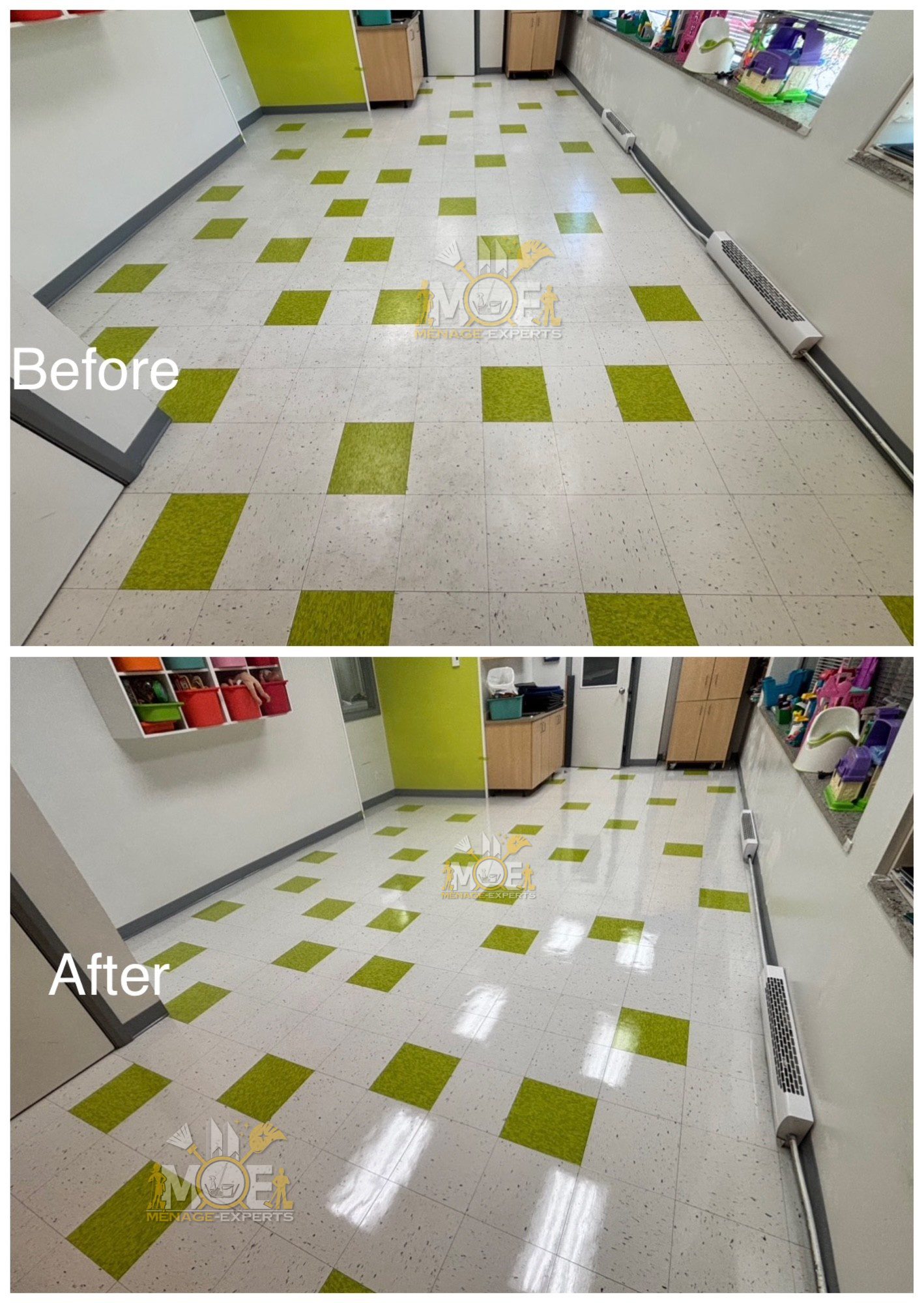 Daycare cleaning