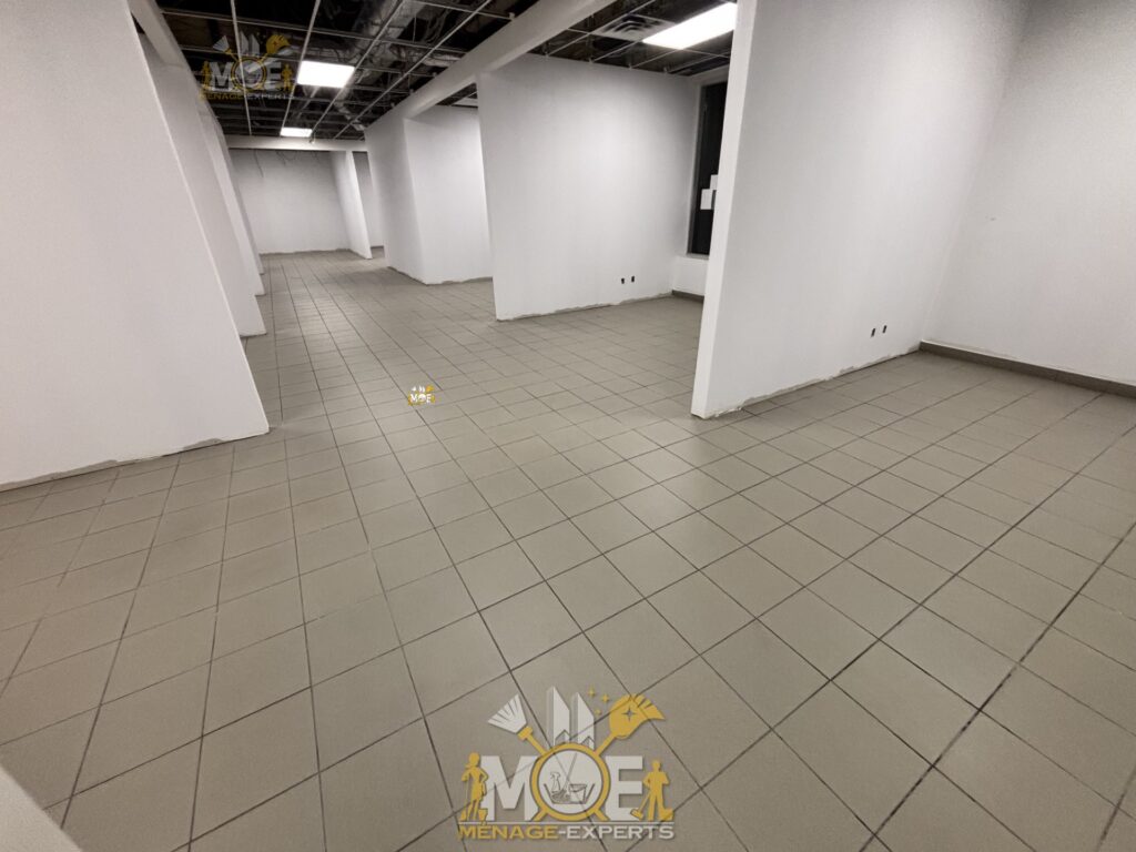 Nettoyage après construction