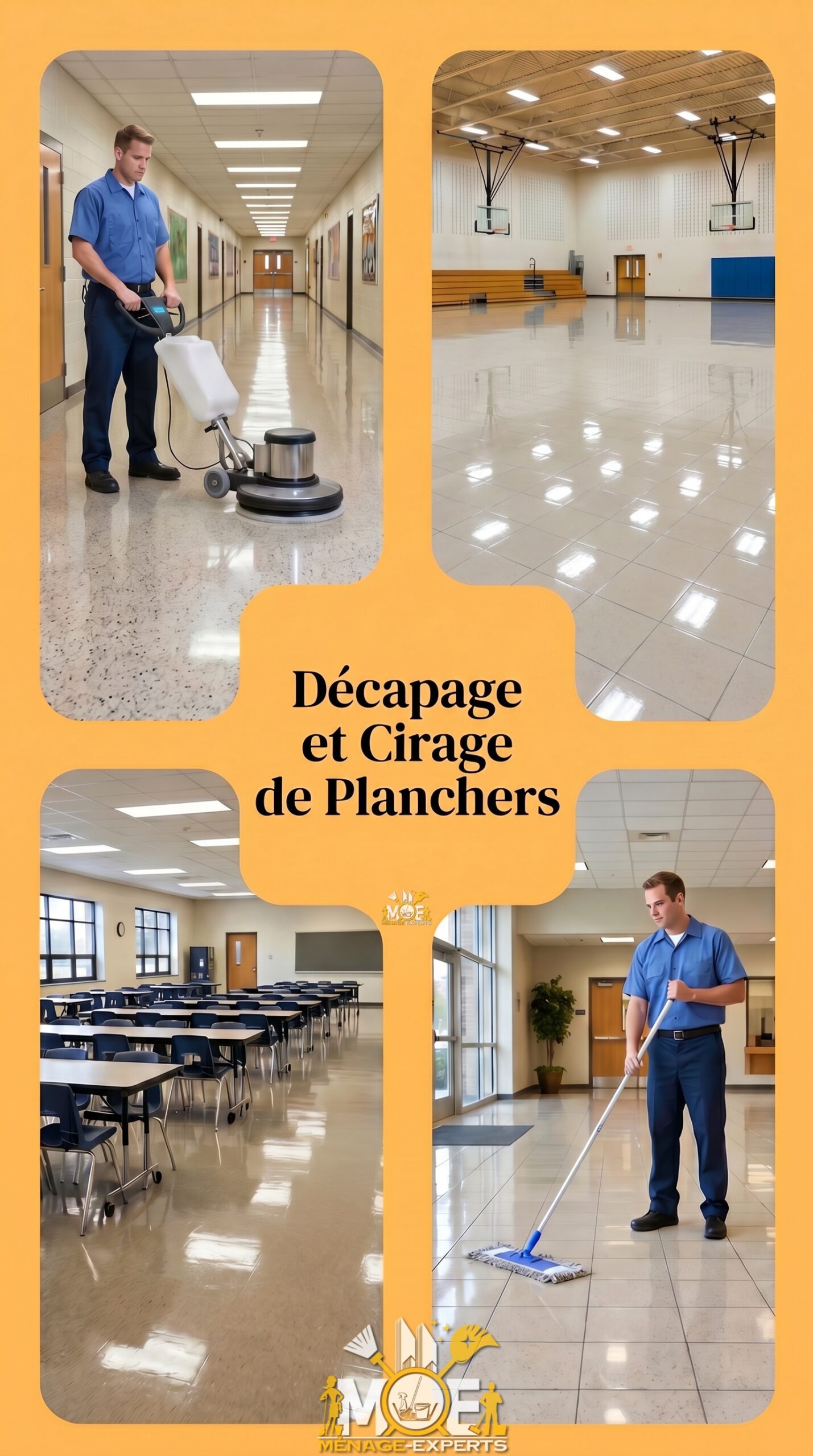 Nettoyage des écoles