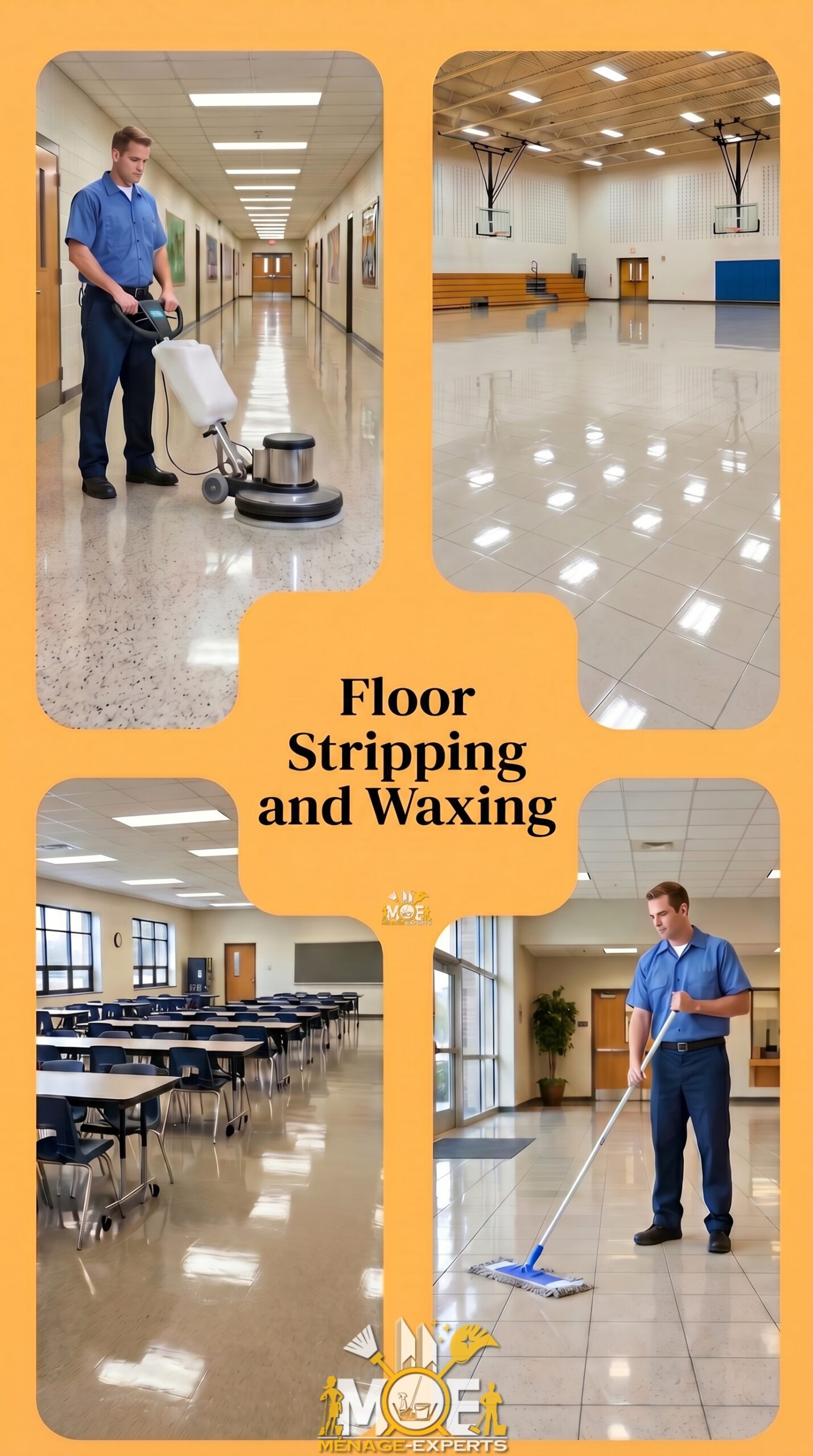 Cleaning of schools