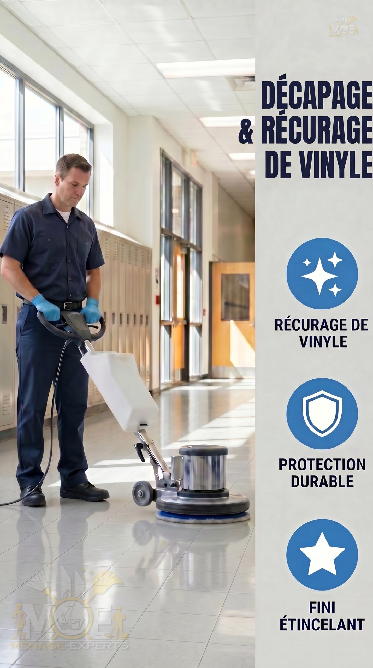 Nettoyage des écoles