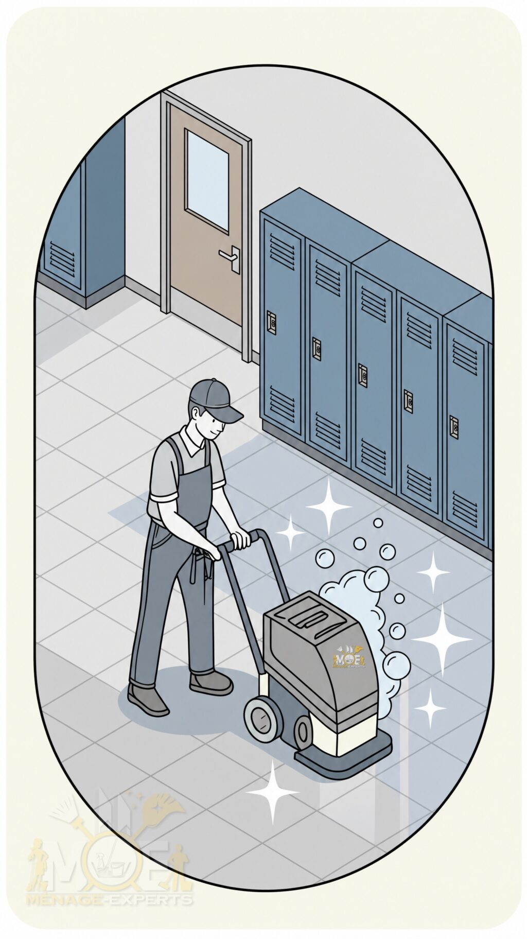 Nettoyage des écoles
