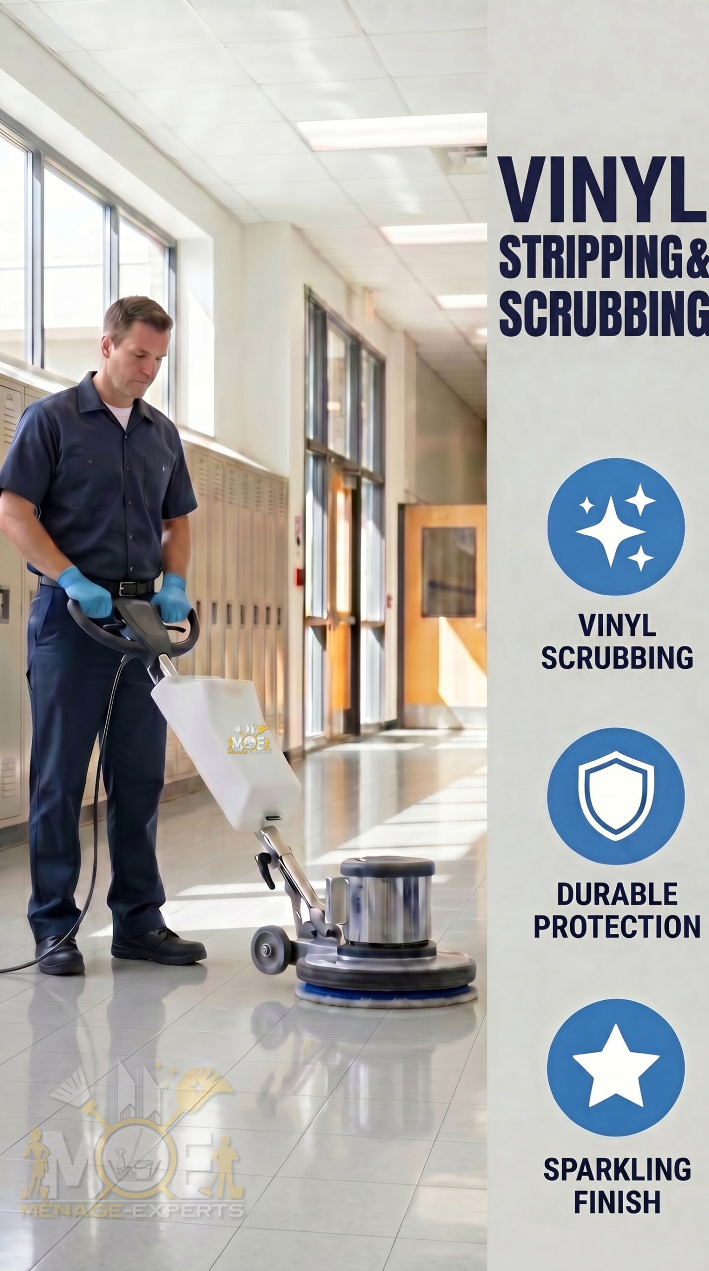 Cleaning of medical centers