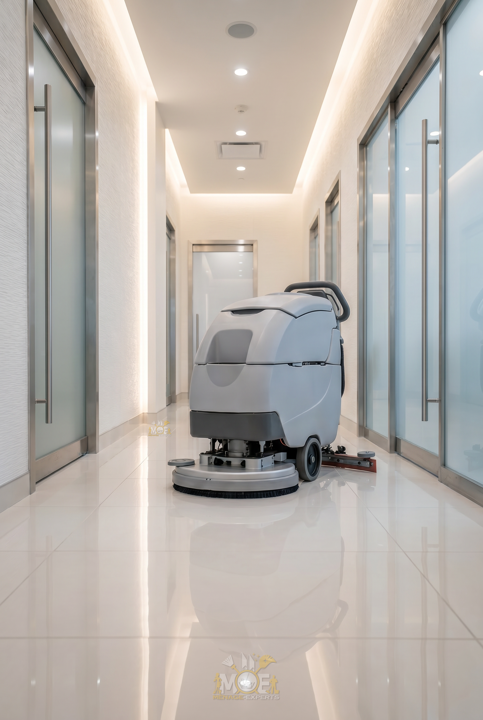Cleaning of medical centers