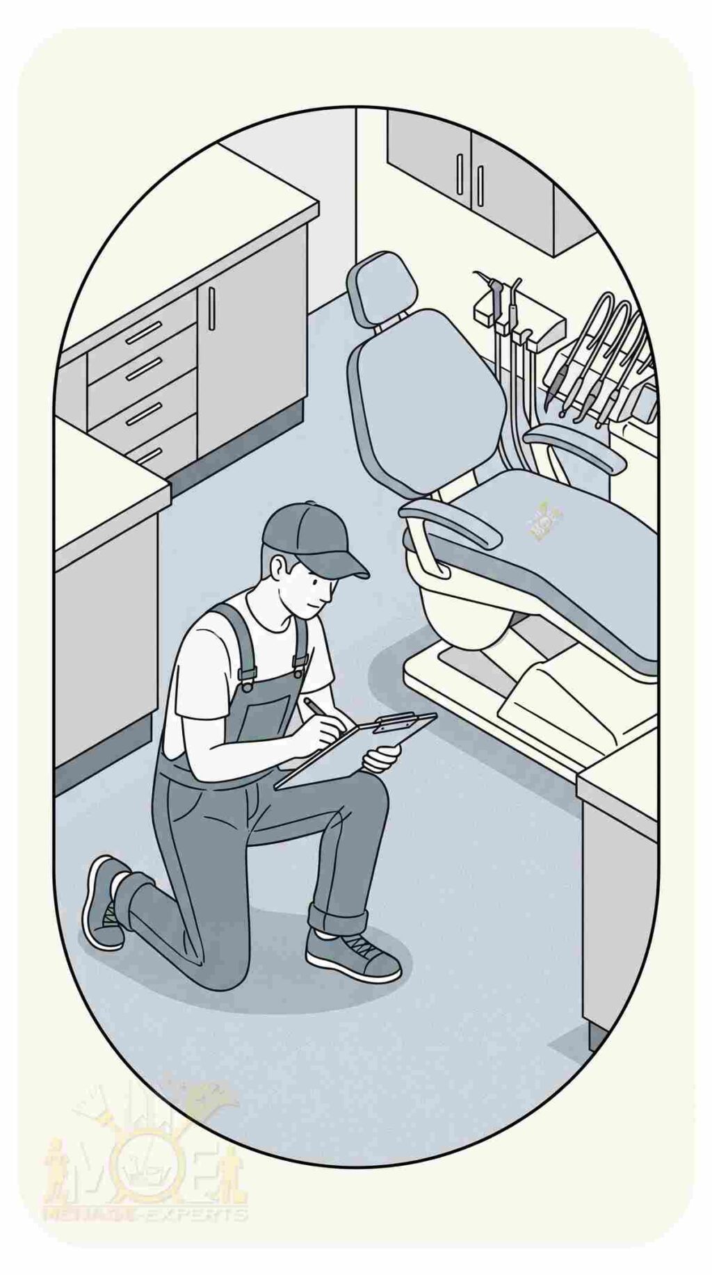 Entretien ménager de clinique