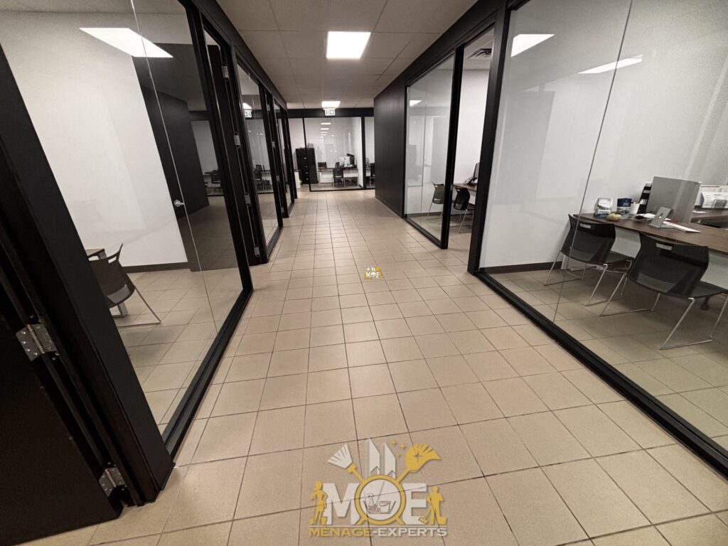 Nettoyage après construction