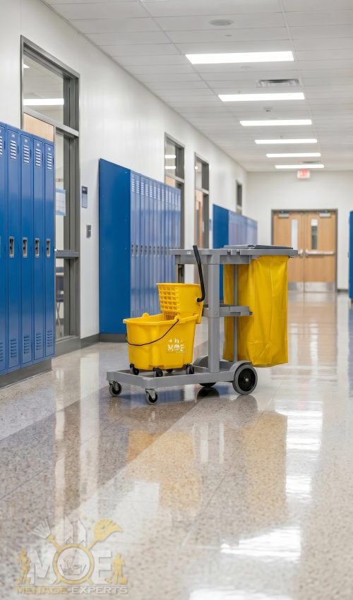 Nettoyage des écoles